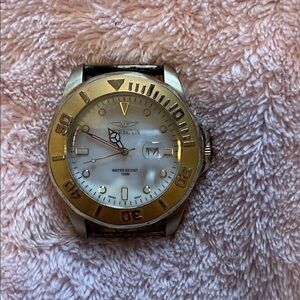 Invicta Two-Tone Gold and Silver Watch